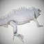 3D american iguana