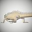 3D american iguana