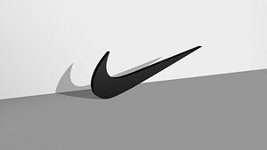 Nike Logo 3D model