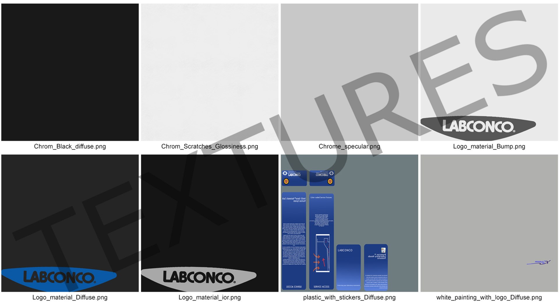 3D Labconco Protector Xstream Laboratory TurboSquid 1413748