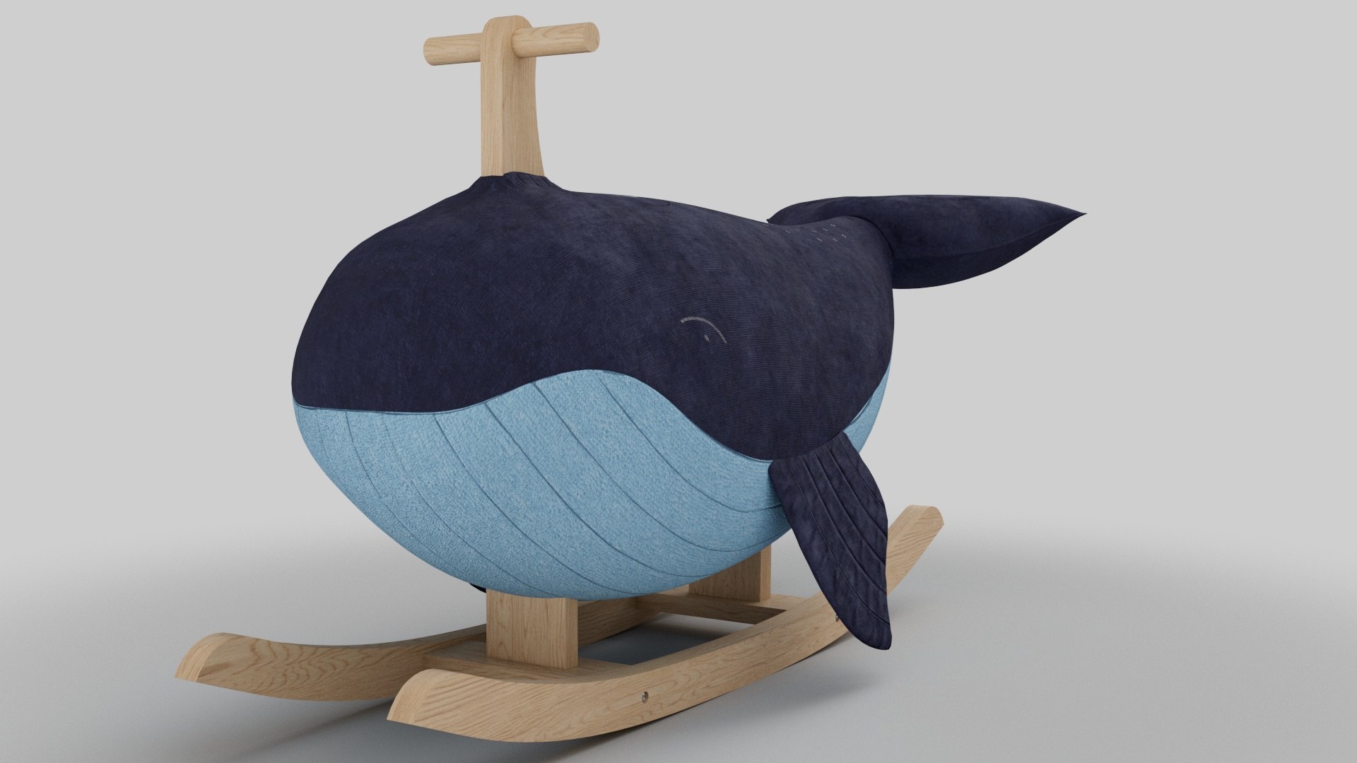 3D Whale Rocker Toy Crate And Barrel - TurboSquid 2321650