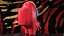 Among Us Character Red Rigged