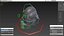 Among Us Character Red Rigged