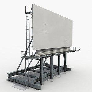 Rooftop billboard