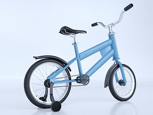 Bicycle with Training Wheel