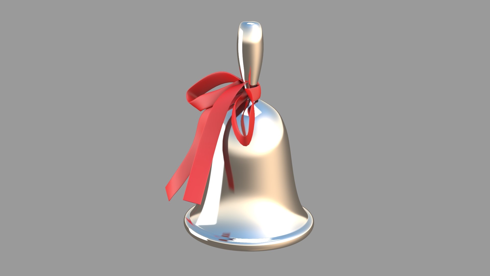 Bell 03 Silver 3D Model - TurboSquid 2343360