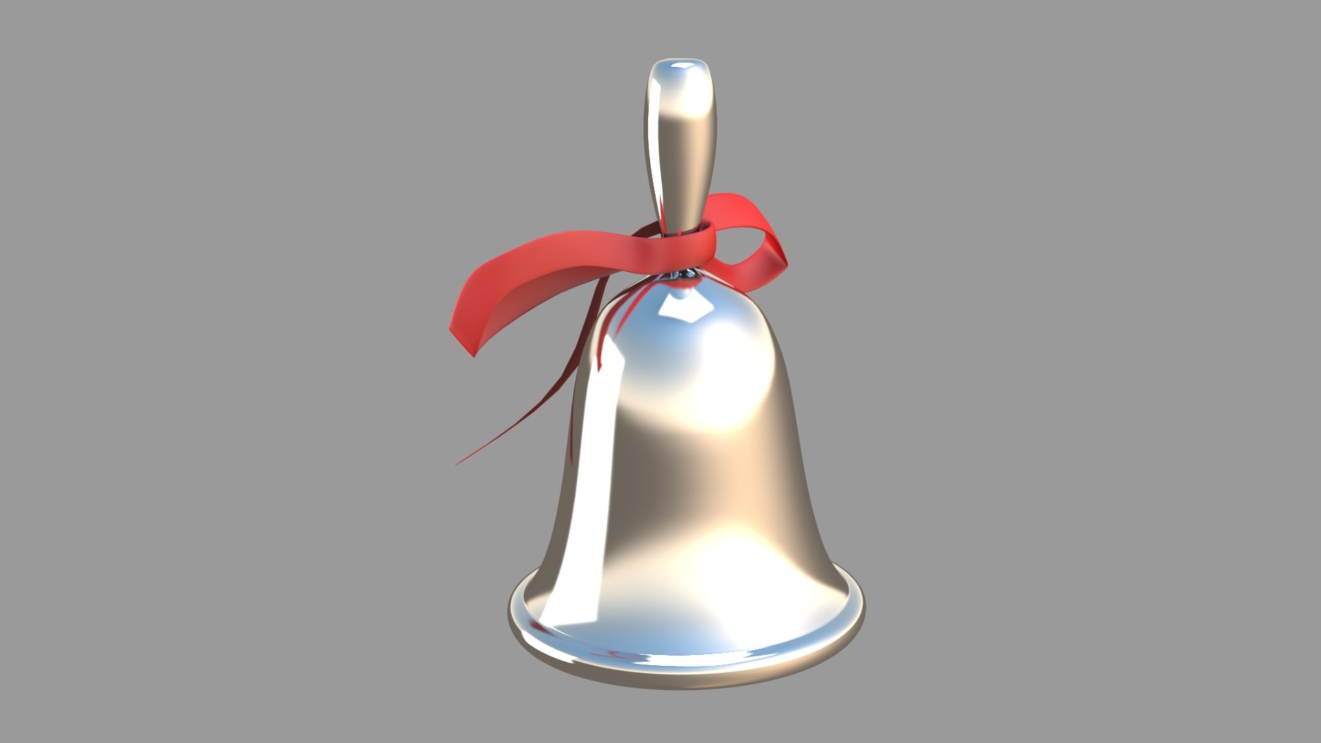 Bell 03 Silver 3D Model - TurboSquid 2343360