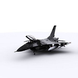 navy f-16 3D model