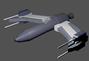 free blend mode space fighter