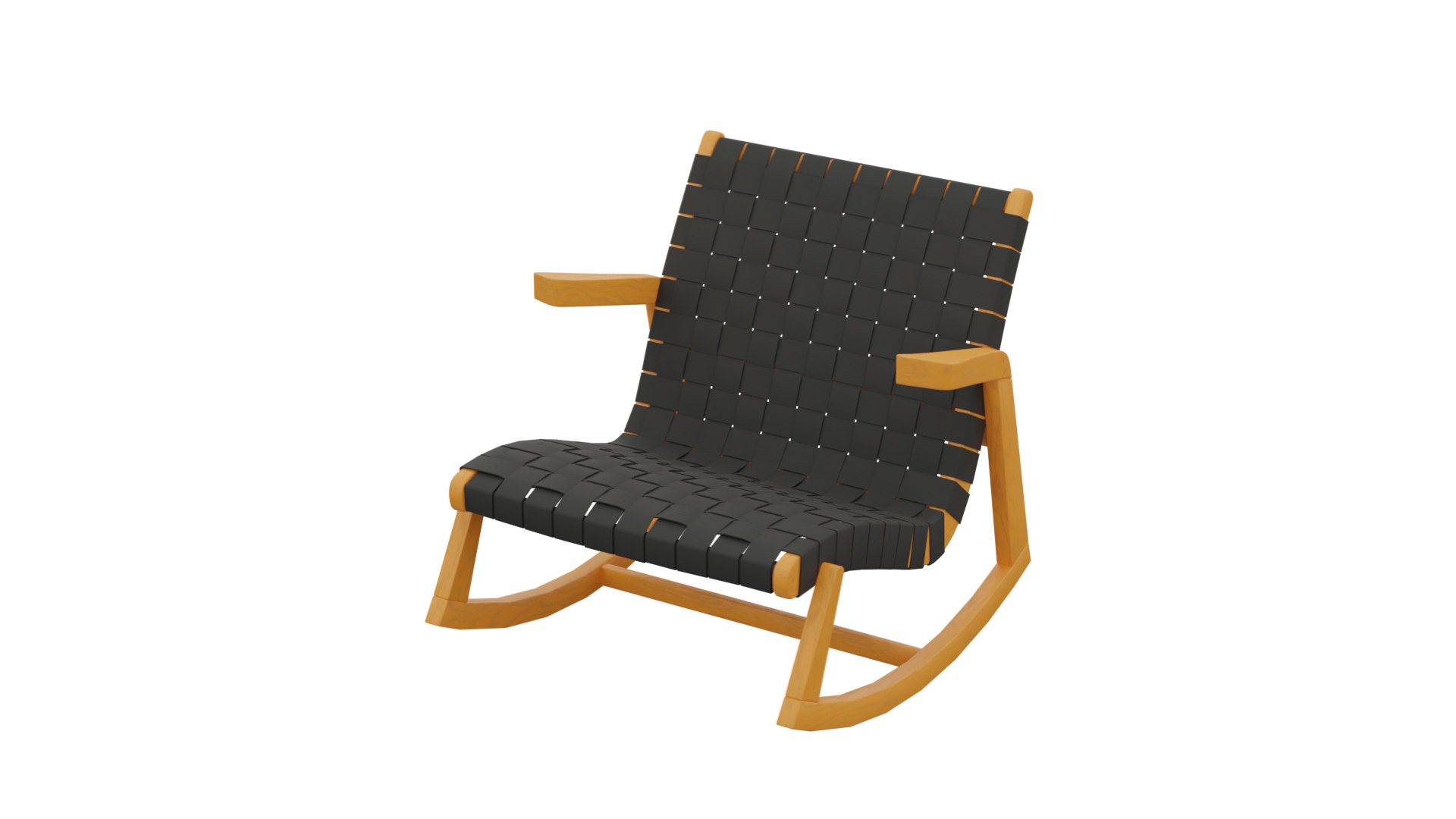 Ralph Rapson Rocker 3D model - TurboSquid 2136069