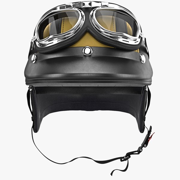 motorcycles helmet goggles set 3d max