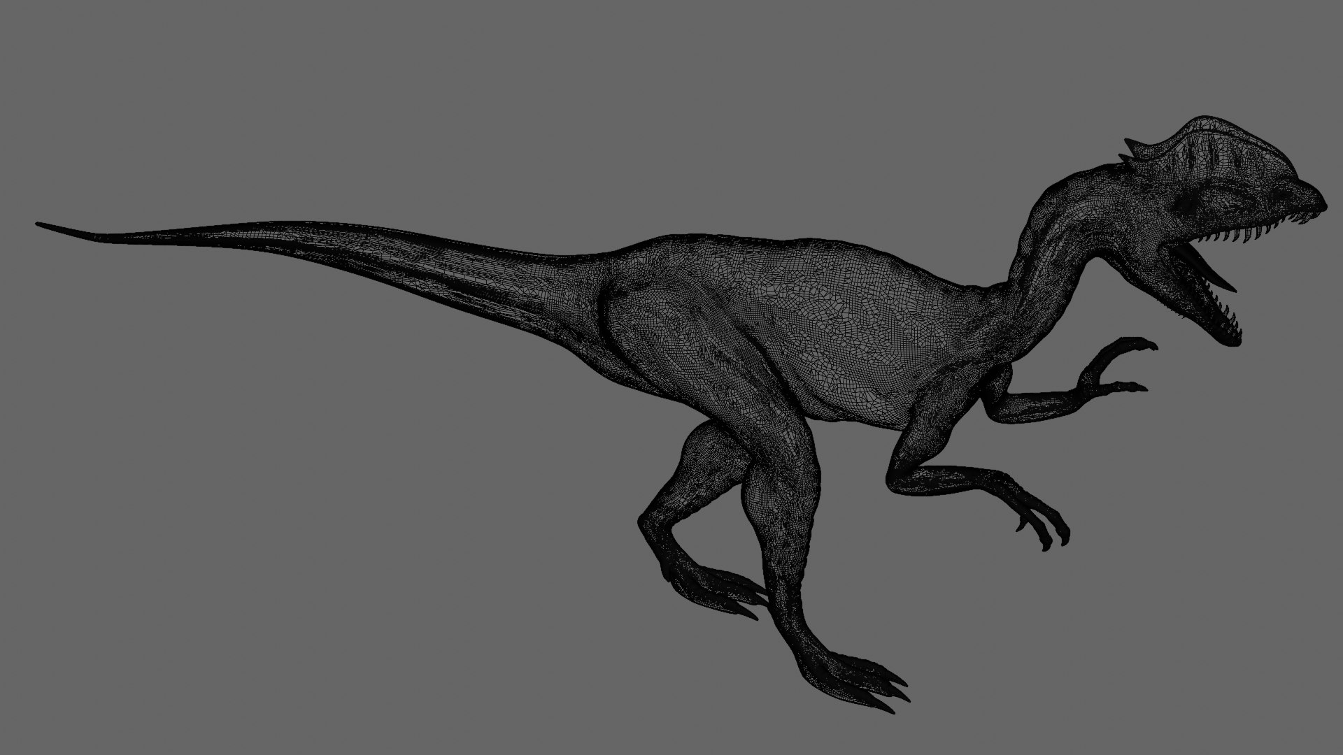 3D Dilophosaurus Model - TurboSquid 1881878