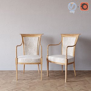 selva bellagio armchair 1530 3D model