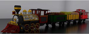 Classic toy train