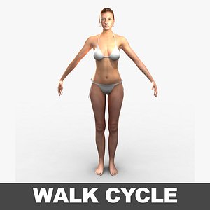 3d model cammie realistic female