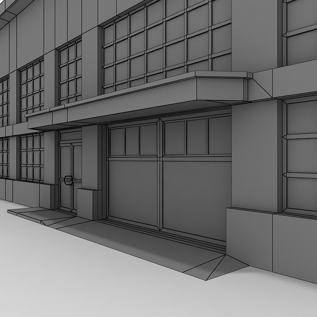 Factory Building 03 Obj