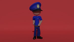 3D StickMan Police
