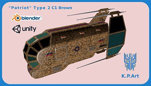 Spaceship Patriot Type 2 C1 Brown