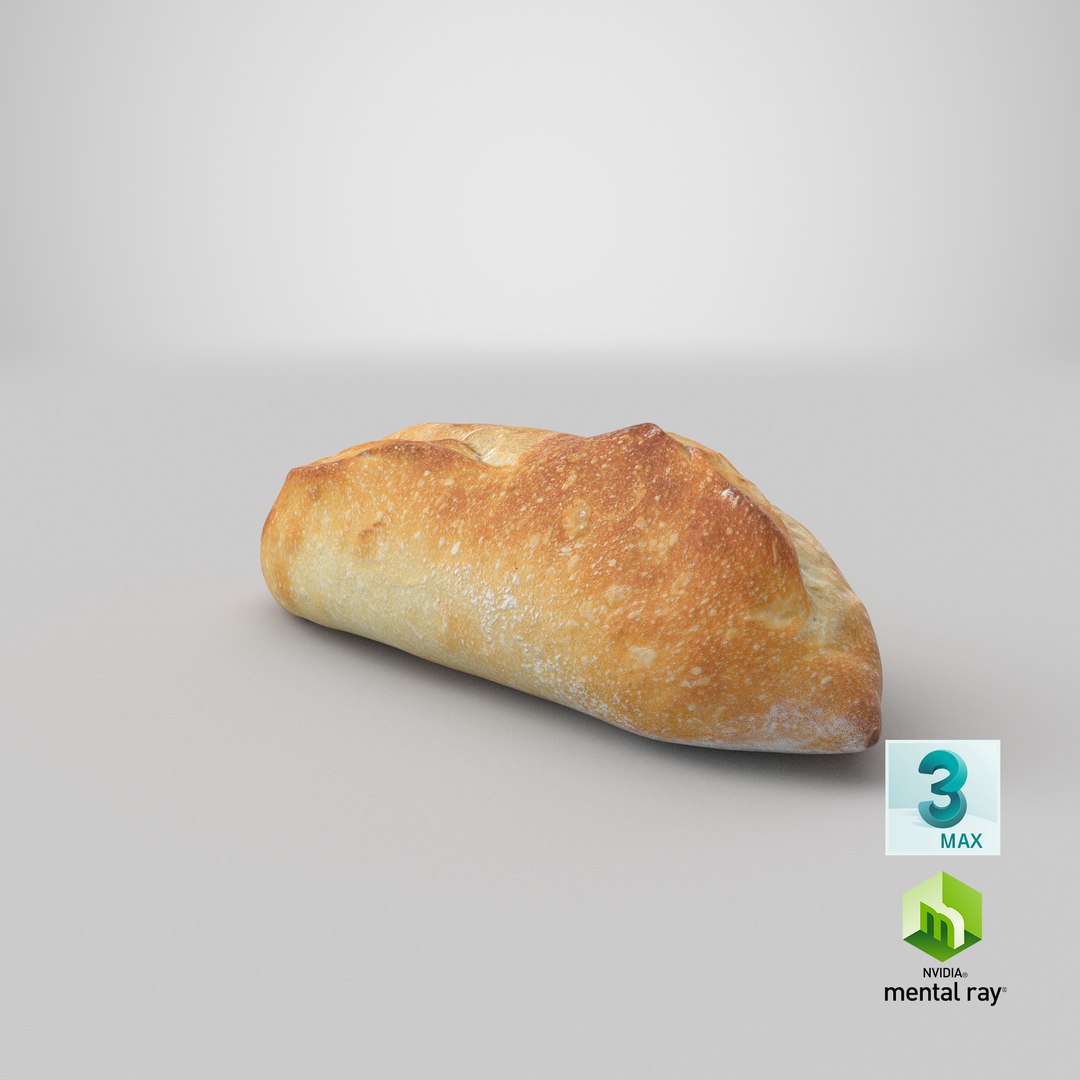 Batard Bread model https://p.turbosquid.com/ts-thumb/he/Df0Ij8/Cd/stemcell_max_mental_ray_render/png/1642748107/1920x1080/fit_q87/835f1f9b74b2e186ed4872d893be1e51c21cf93e/stemcell_max_mental_ray_render.jpg