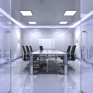 3d model of meeting room