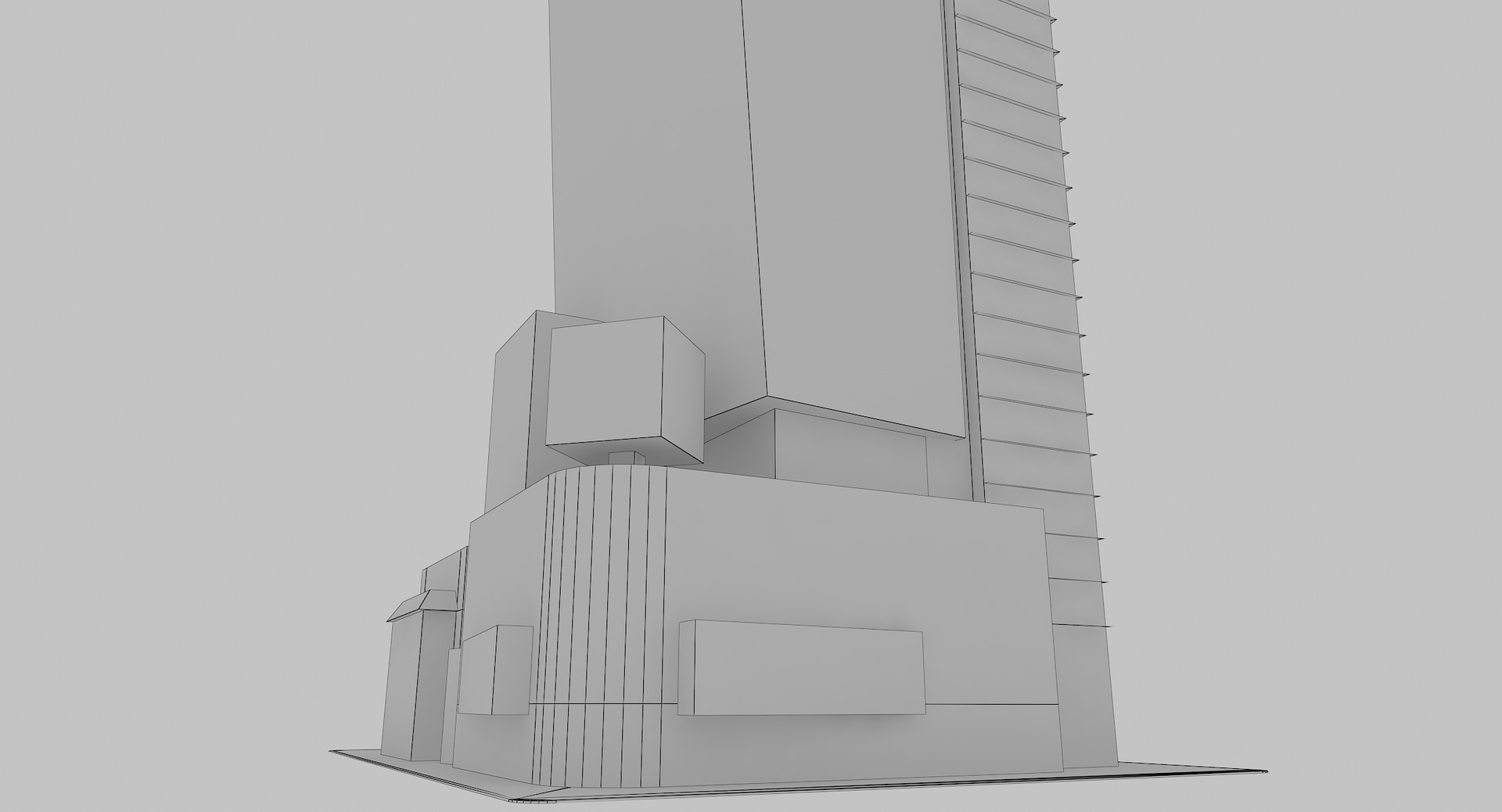 3D 11 Times Square Plaza Low Poly - TurboSquid 1814178