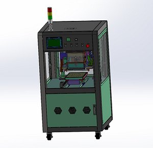Adhesive Tape Release Machine - Peeling Strip Applicator 3D model
