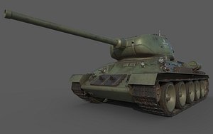 tank t-34-85 1944 model