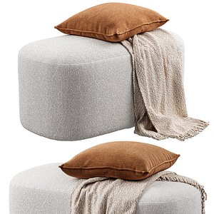 Jysk - OREBO Pouf 3D model