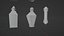 3D model Heal potions