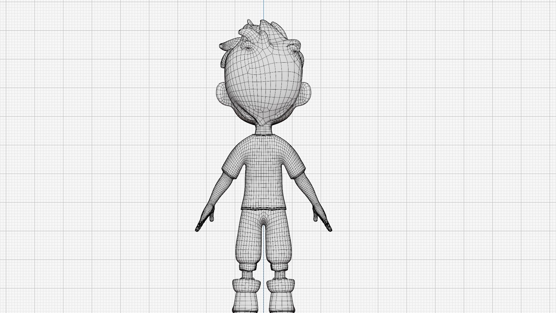 Cartoon Boy Rigged 3D Model - TurboSquid 2077758