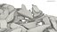 Loose Pine Bark Mulch Mound Brown