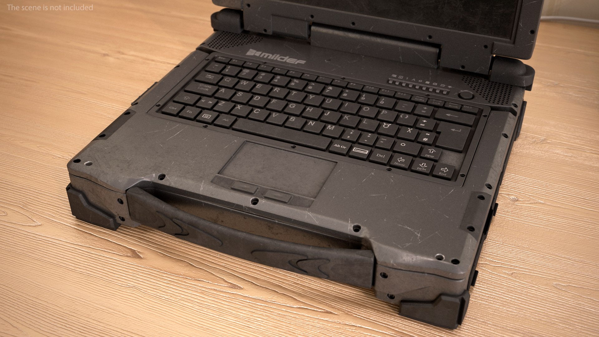 Army Laptop Old 3D - TurboSquid 1941692