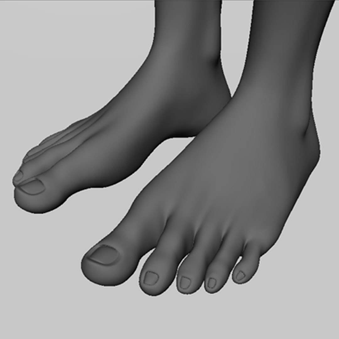 Realistic Human Legs 3d Max