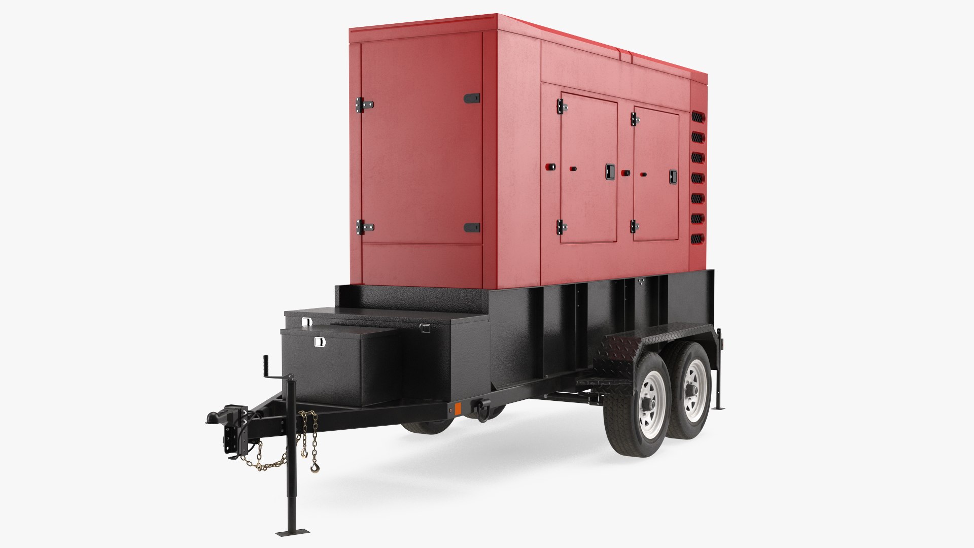 Big Mobile Generator Generic Rigged 3D model preview