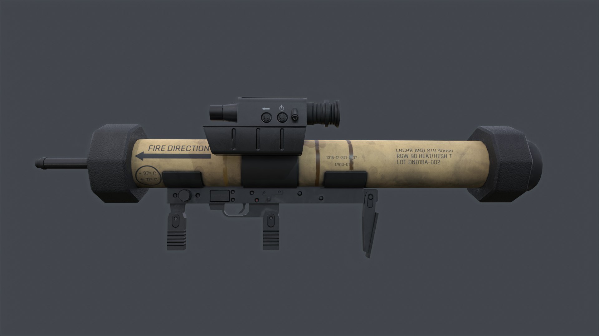 3D RGW-90 HH-T Matador Model - TurboSquid 2075716