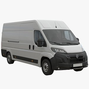 2024 Peugeot BOXER  L4H2 Detailed interior 3D model