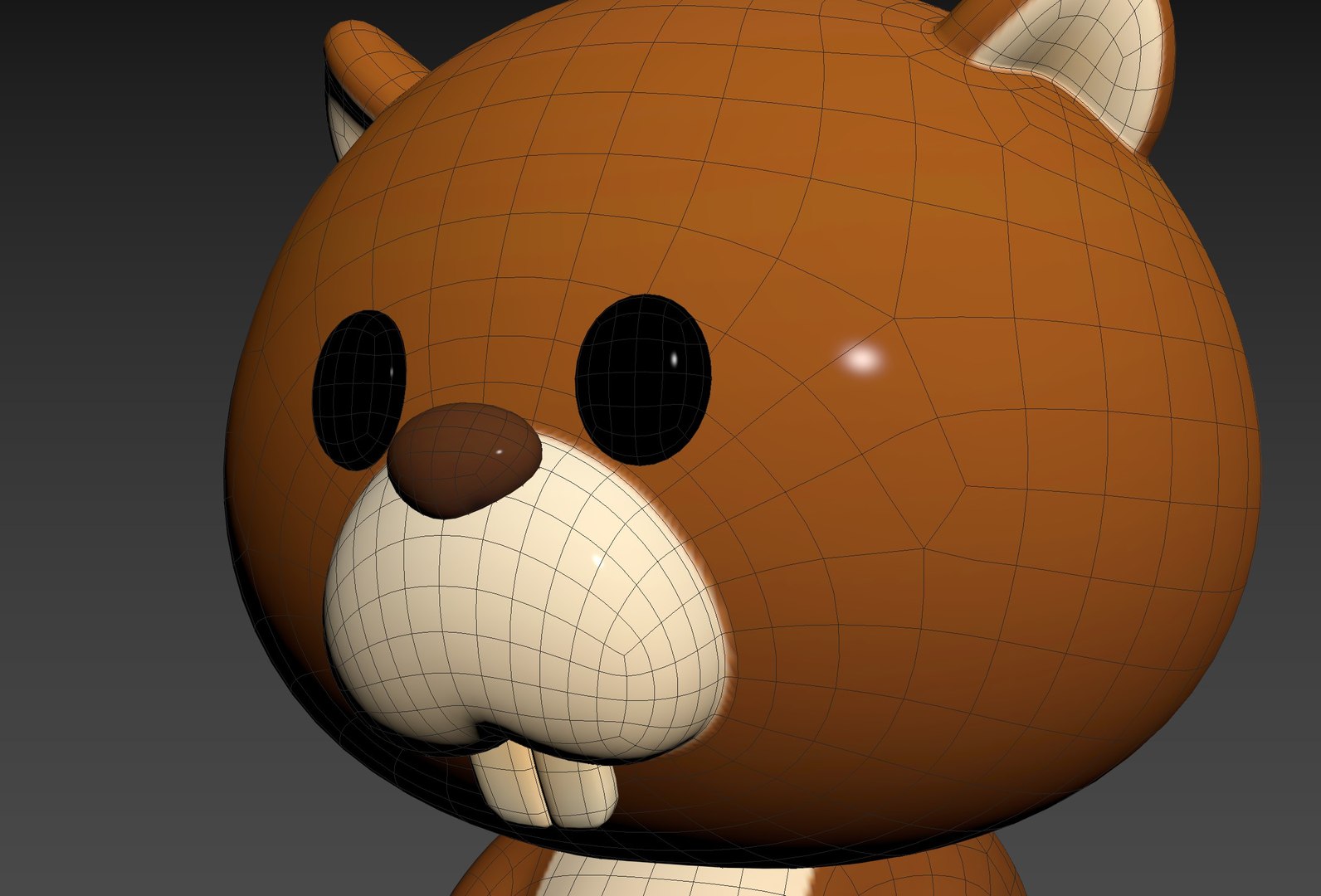 3D Model Character303 Beaver - TurboSquid 2213539