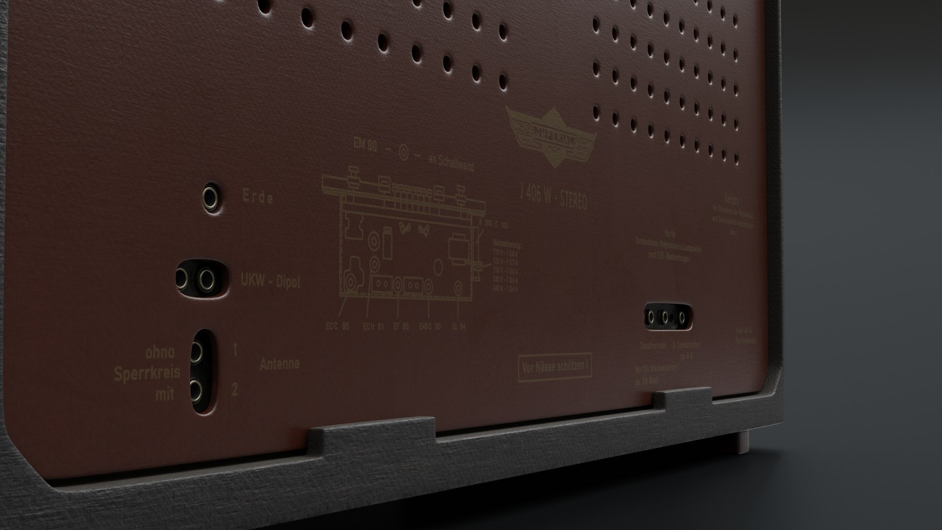Vintage Radio 3D Model - TurboSquid 2220520