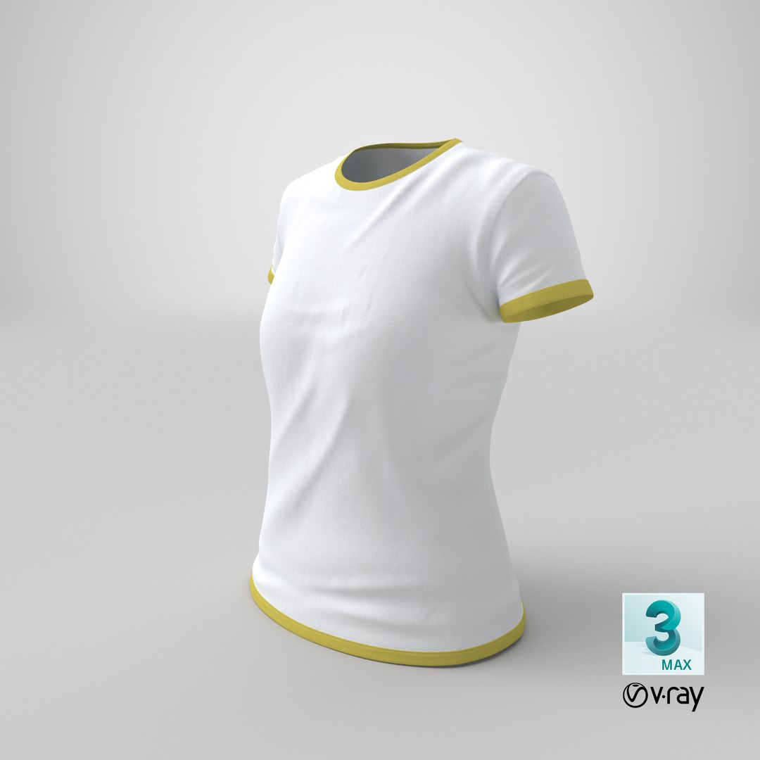 3D Female Crew Neck Worn White and Yellow https://p.turbosquid.com/ts-thumb/he/nLMaUK/Fv/stemcell_max_vray_render/png/1626274410/1920x1080/fit_q87/9477729488730ea5be886123b54846f0ca804eda/stemcell_max_vray_render.jpg