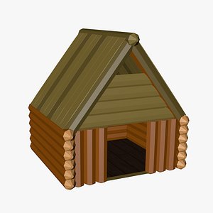 Tiny wooden cabin