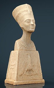 3D egyptian figure 4