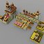 Voxel Orc Castle Asset