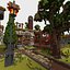 Voxel Orc Castle Asset