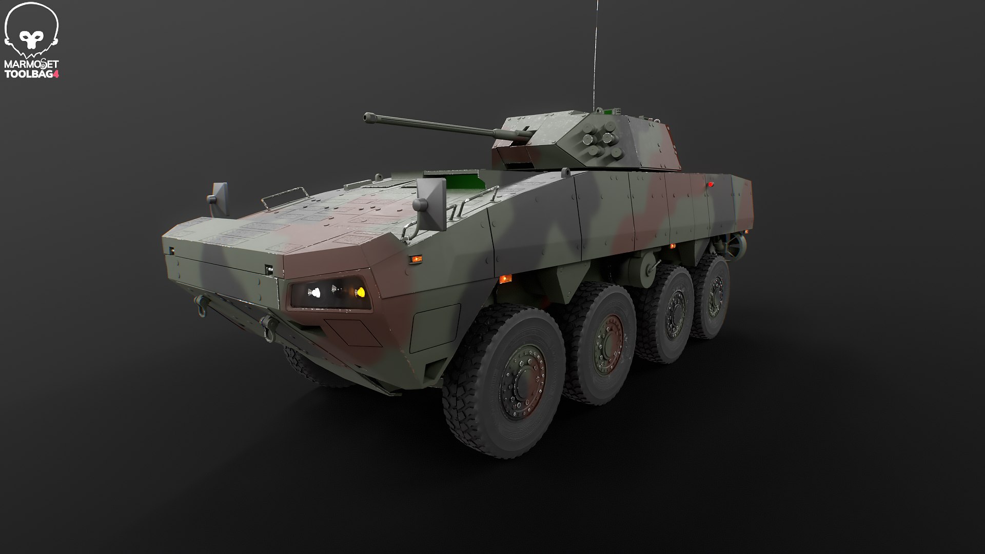 KTO Rosomak Patria AMV with HITFIST 30mm Turret Green Camo 3D https://p.turbosquid.com/ts-thumb/he/wjpquY/jq/roscamo_toolbag/png/1784812022/1920x1080/fit_q87/7025af7b29262f7b561a85509b958ffc2ee87ddb/roscamo_toolbag.jpg