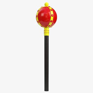 3D model toy royal scepter