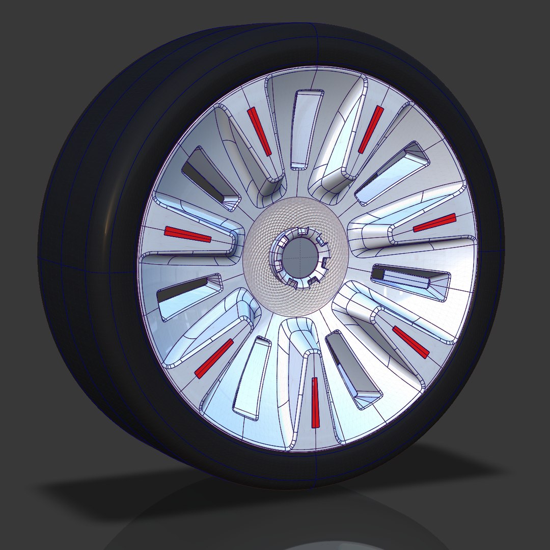 24 inch rim natively model - TurboSquid 1388290