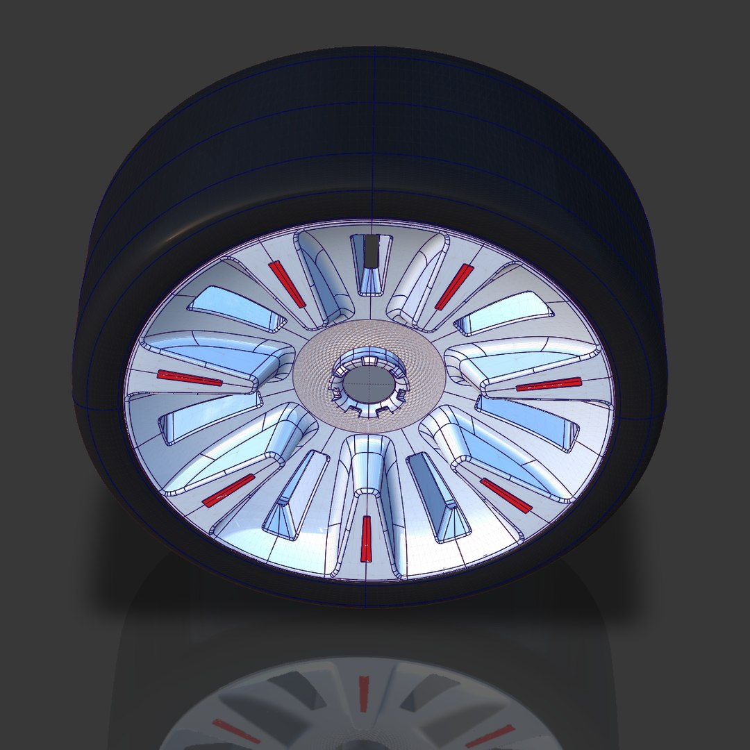 24 inch rim natively model - TurboSquid 1388290