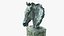 Bronze Horse Head