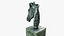Bronze Horse Head