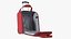 Open Softshell Luggage Samsonite Red